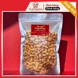 Hạt Điều Vàng Không Muối Bình Phước, Hạt Điều Tách Vỏ Sấy Khô Ăn Liền, Điều Cồ To Loại 1, Hạt Tết 6