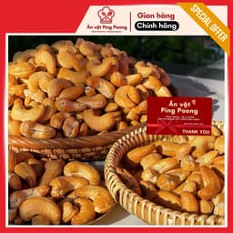 Hạt Điều Vàng Không Muối Bình Phước, Hạt Điều Tách Vỏ Sấy Khô Ăn Liền, Điều Cồ To Loại 1, Hạt Tết 5