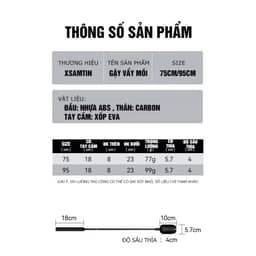 Gậy Vẩy Mồi Xsamtin 911 9