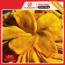 Xoài Sấy Dẻo Không Xơ Ít Đường (Hộp 500G) Thơm Ngon 3