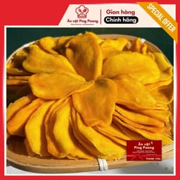 Xoài Sấy Dẻo Không Xơ Ít Đường (Hộp 500G) Thơm Ngon 5