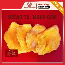 Xoài Sấy Dẻo Không Xơ Ít Đường (Hộp 500G) Thơm Ngon 7