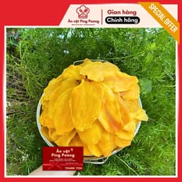 Xoài Sấy Dẻo Không Xơ Ít Đường (Hộp 500G) Thơm Ngon 9