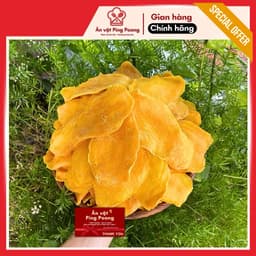 Xoài Sấy Dẻo Không Xơ Ít Đường (Hộp 500G) Thơm Ngon 8