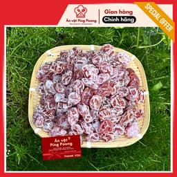 Xí Muội Núi Đỏ Không Hạt Lon 650G - Vị Chua Ngọt Truyền Thống, Qùa Biếu Tặng Tết, Đóng Gói Tiện Lợi 2