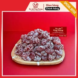 Xí Muội Núi Đỏ Không Hạt Lon 650G - Vị Chua Ngọt Truyền Thống, Qùa Biếu Tặng Tết, Đóng Gói Tiện Lợi 3