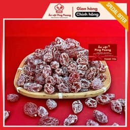 Xí Muội Núi Đỏ Không Hạt Lon 650G - Vị Chua Ngọt Truyền Thống, Qùa Biếu Tặng Tết, Đóng Gói Tiện Lợi 4