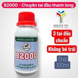 Phân bón vi lượng B2000 AGRITAN 50ml - Lấy Tai Đầu Chuẩn Đẹp, Vượt Xanh Tai, Cứng Tai 1