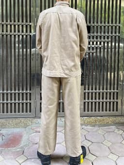 [LẺ ÁO] Bảo Hộ Lao Động UNTG Màu Nâu May Kĩ Chất Vải Kaki Nam Định Mềm Mát Bảo Hộ Thợ Điện, Sửa Xe 5