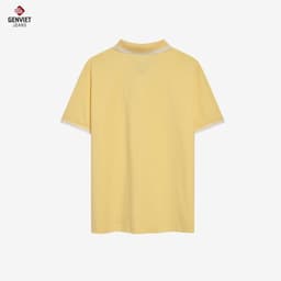 Áo Polo Cộc Tay Nữ GENVIET JEANS Chất Liệu Co Giãn 4 Chiều Thiết Kế Basic Dáng Ôm Vừa 8998 5