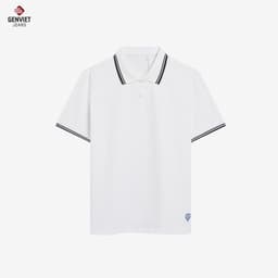 Áo Polo Cộc Tay Nữ GENVIET JEANS Chất Liệu Co Giãn 4 Chiều Thiết Kế Basic Dáng Ôm Vừa 8998 6
