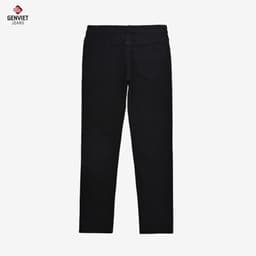 Quần bò nam GENVIET JEANS vải denim dáng Col cơ bản quần jean nam dáng slimfit basic dễ phối đồ 8768 6