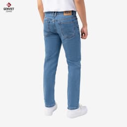 Quần Dài Nam G - JEANS Vải Jean Co Giãn Đơn Giản Dáng Col Cơ Bản, Quần Jeans Nam Dáng Cơ Bản 8766 5