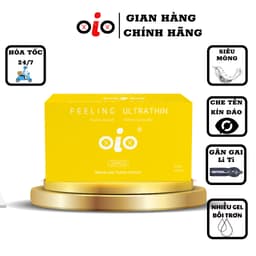 Bao cao su siêu mỏng 001 OiO kéo dài thời gian, bcs gai 4in1 nhiều gel bôi trơn chống xuất tinh sớm 6