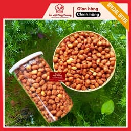 Đậu Phộng Rang Tỏi/ Lạc Rang Giòn Trộn Tỏi Lon Tiện Lợi Giòn Rụm Ăn Liền Ăn Chay Thơm Ngon 2