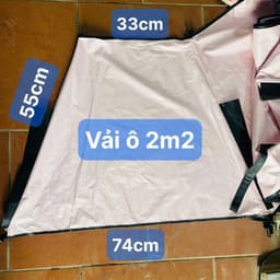 ( vải dầy đẹp) Vải ô ,áo ô mingtu và vải ô trơn thay thế có size -2.4m vải dầy đẹp 2