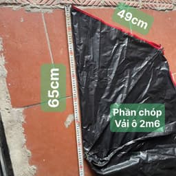 ( vải dầy đẹp) Vải ô ,áo ô mingtu và vải ô trơn thay thế có size -2.4m vải dầy đẹp 6