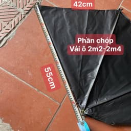 ( vải dầy đẹp) Vải ô ,áo ô mingtu và vải ô trơn thay thế có size -2.4m vải dầy đẹp 5