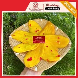Xoài Sấy Dẻo Ớt Vị Chua Cay Ngọt Dẻo Thơm Ngon Hộp 500G 2