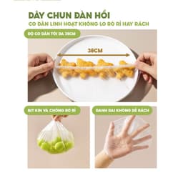 Hộp 100 Màng Bọc Thực Phẩm Treo Tường TopGia Cao Cấp - Tặng kèm Nam Châm tiện lợi! 5
