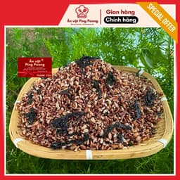 Gạo Lứt Rong Biển Hạt Rời Sấy Khô Ăn Liền, Gạo Lứt Sấy Mix Rong Biển Dinh Dưỡng, Ăn Chay Ăn Vặt 3