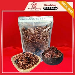 Gạo Lứt Rong Biển Hạt Rời Sấy Khô Ăn Liền, Gạo Lứt Sấy Mix Rong Biển Dinh Dưỡng, Ăn Chay Ăn Vặt 4