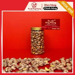 [250G-1KG] Hạt điều vỏ lụa RANG MUỐI, HẠT ĐIỀU ĂN LIỀN, HẠT ĐIỀU CÒN VỎ 5