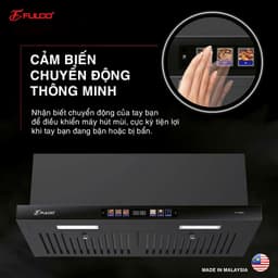 Máy hút mùi âm tủ TURBO FULCO JP350K7 Công suất hút khủng 1500m3/h, siêu êm, bảo hành 3 năm, hàng chính hãng 3