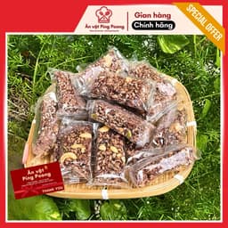 [250G-1KG] Thanh bánh gạo lứt ĂN KIÊNG ĂN CHAY ĂN LIỀN, BÁNH GẠO LỨT SẤY, GẠO LỨT MIX HẠT DINH DƯỠNG 2