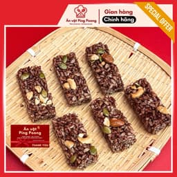 [250G-1KG] Thanh bánh gạo lứt ĂN KIÊNG ĂN CHAY ĂN LIỀN, BÁNH GẠO LỨT SẤY, GẠO LỨT MIX HẠT DINH DƯỠNG 4