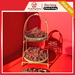 Chùm Ruột Muối Tôm Ngào Ớt Hạt Nhào Đường Đặc Sản - Vị Chua Cay, Mặn Ngọt Truyền Thống 3
