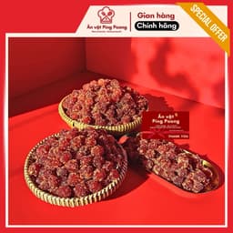 Chùm Ruột Muối Tôm Ngào Ớt Hạt Nhào Đường Đặc Sản - Vị Chua Cay, Mặn Ngọt Truyền Thống 5