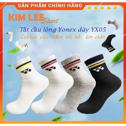 Tất thể thao cao cấp YonexYX05-  Thấm hút mồ hôi tất, dày dặn êm chân 7