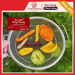 [Lon 200G] Rau củ quả sấy giòn, RAU CỦ SẤY, RAU CỦ QUẢ SẤY KHÔ, THẬP CẨM SẤY, RAU CỦ SẤY GIÒN 4