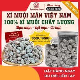 Xí Muội Việt Nam Cao Cấp, Xí Muội Có Hạt Loại Thượng Hạng, Xí Muội Bột Trắng Chất Lượng 1