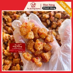 Tóp Mỡ Mắm Tỏi Đặc Biệt - Chiên Không Dầu, Sốt Đậm Đà, Giòn Tan, Thơm Lừng Hấp Dẫn 6