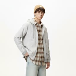 Áo Khoác Kaki 2 Lớp Orine Unisex Dáng Rộng, Phong Cách Thời Trang Thu Đông Cho Nam Nữ 2