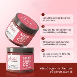 Sáp Rửa Cọ Trang Điểm Glorie 130g Làm Sạch Sâu Không Chứa Paraben An Toàn Cho Da 4