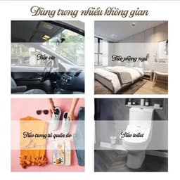 Tinh dầu treo xe ô tô Quốc Mộc, tinh dầu thơm treo phòng treo tủ chiết xuất thiên nhiên 7