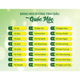 Tinh dầu treo xe ô tô Quốc Mộc, tinh dầu thơm treo phòng treo tủ chiết xuất thiên nhiên 8