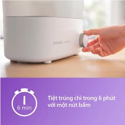 Máy tiệt trùng và sấy khô bình sữa Philips Avent SCF293.00 - Bảo Hành 24 Tháng Toàn Quốc 4