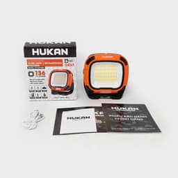 Đèn chiếu sáng dùng pin HUKAN G1-DCT006, Đèn bóng LED siêu sáng - Dùng pin sạc lại - Đế xoay 180 độ 2
