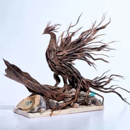 Limited | Layout Thuỷ Sinh Phượng Hoàng | Nghệ Thuật Điêu Khắc Gỗ Lũa Điểm Nhấn Đẳng Cấp | RF Aquarium 2