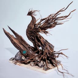 Limited | Layout Thuỷ Sinh Phượng Hoàng | Nghệ Thuật Điêu Khắc Gỗ Lũa Điểm Nhấn Đẳng Cấp | RF Aquarium 7
