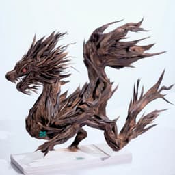 Limited | Layout Thuỷ Sinh Thủy Sinh Rồng Châu Á Nghệ Thuật Chế Tác Thủ Công Từ Gỗ Lũa | RF Aquarium 2