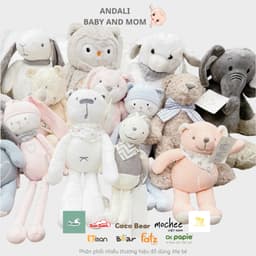 Thú bông, gấu bông Honper Softlife cao cấp, hữu cơ êm, mềm, cute cho bé 1