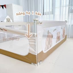 Thanh chắn giường Honper hình Capybara an toàn cho bé 4