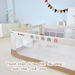 Thanh chắn giường Honper hình Capybara an toàn cho bé 7