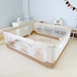Thanh chắn giường Honper hình Capybara an toàn cho bé 9