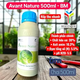 Phân bón lá Avant Natur BM - Kích thích thực sự, giúp cây phục hồi, tăng đề kháng, chai 500ml 6